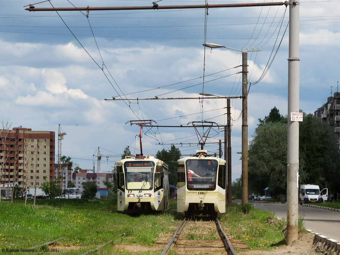 Yaroslavl, 71-619KT № 17; Yaroslavl, 71-619KT № 186