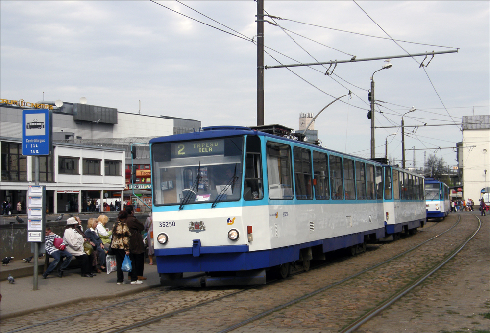 Riga, Tatra Т3MR (T6B5-R) č. 35250
