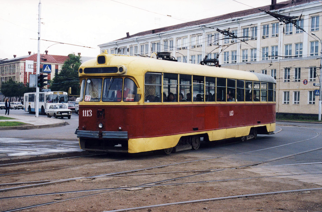 Уфа, РВЗ-6М2 № 1113; Уфа — Закрытые трамвайные линии