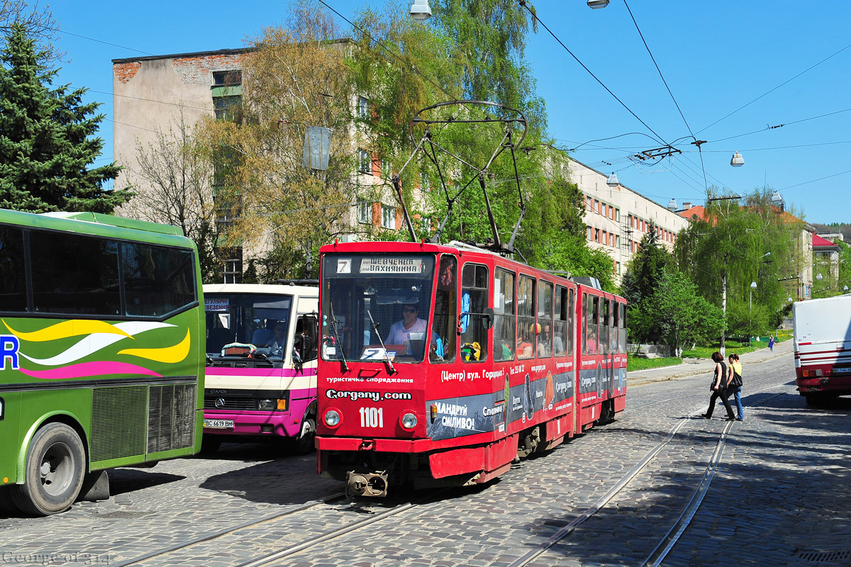 Lviv, Tatra KT4SU # 1101