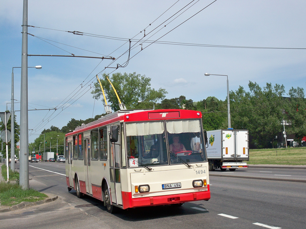 Vilnius, Škoda 14Tr02/6 # 1494