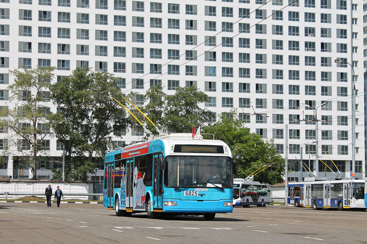 Москва, СВАРЗ-6235.01 (БКМ 32100М) № 6825; Москва — 33-й конкурс водителей троллейбуса