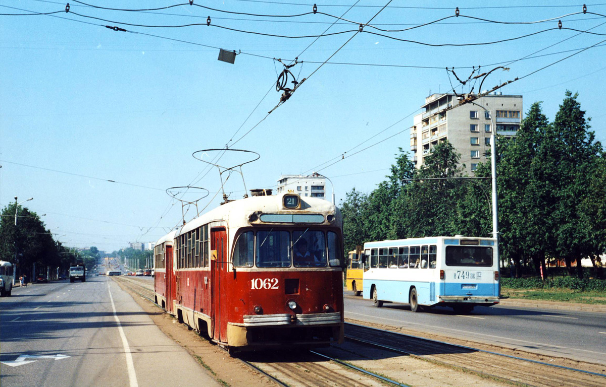 Уфа, РВЗ-6М2 № 1062; Уфа — Закрытые трамвайные линии; Уфа — Исторические фотографии