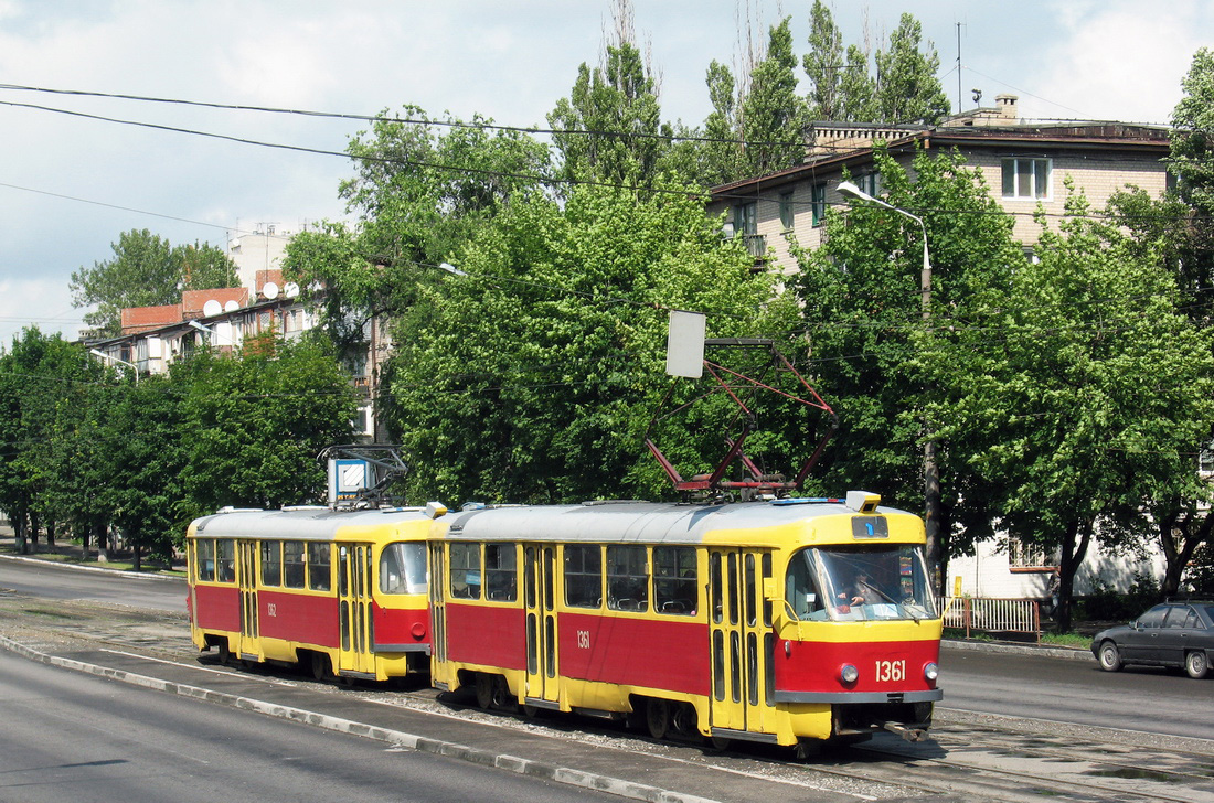 Dnipro, Tatra T3SU # 1361