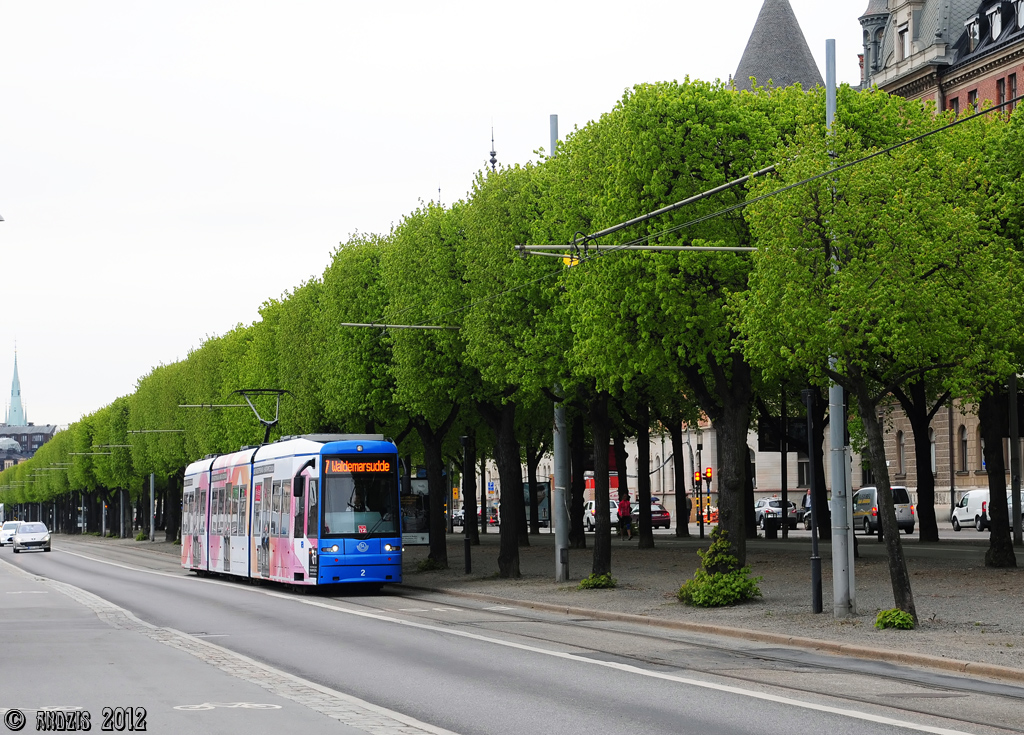 Stockholm, Bombardier Flexity Classic nr. 2