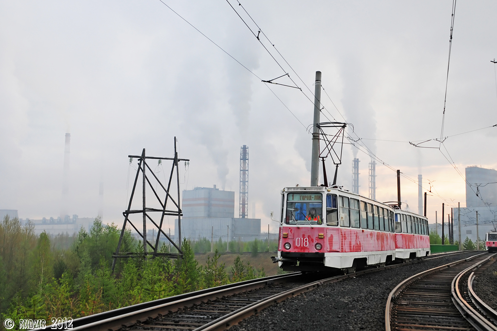 Усть-Илимск, 71-605 (КТМ-5М3) № 018