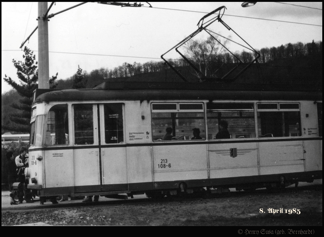 Дрезден, Gotha T57 № 213 108; Дрезден — Старые фотографии (трамвай)