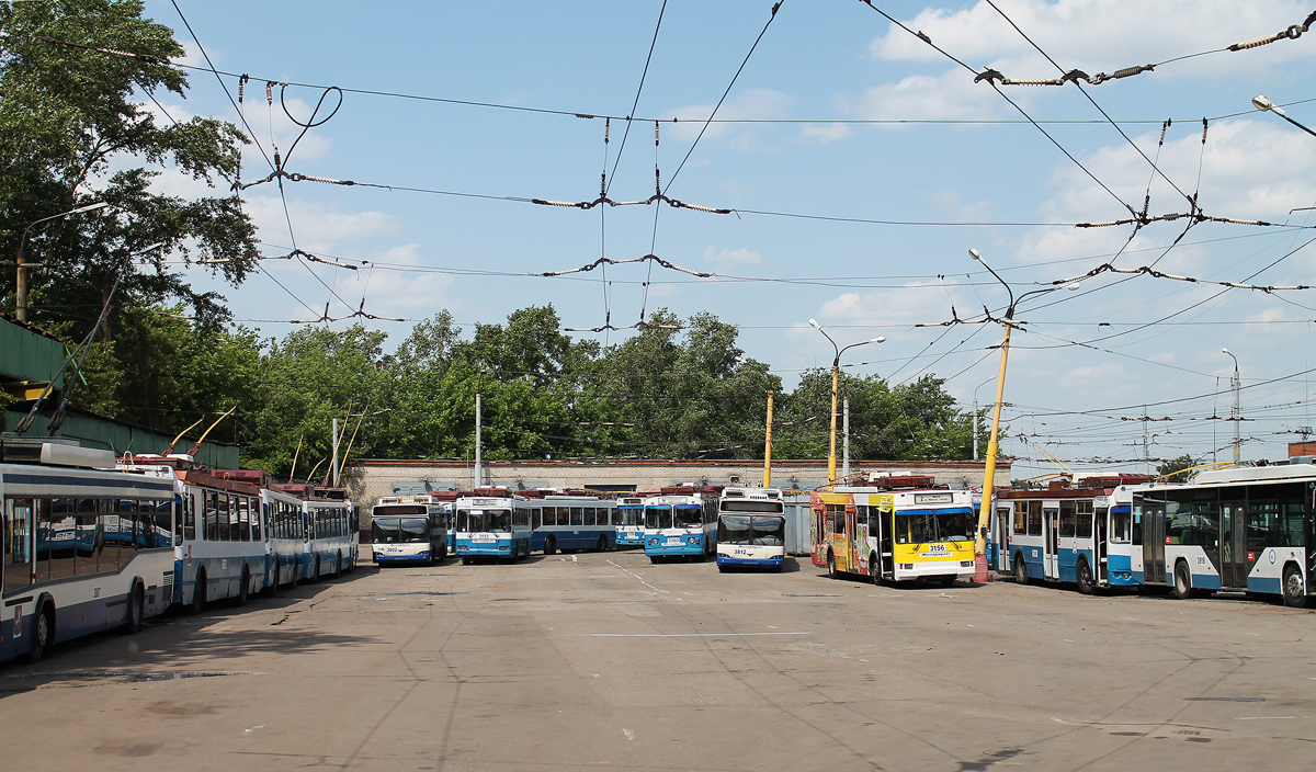 Maskava — Trolleybus depots: [3] Fili Bus and Trolleybus Park
