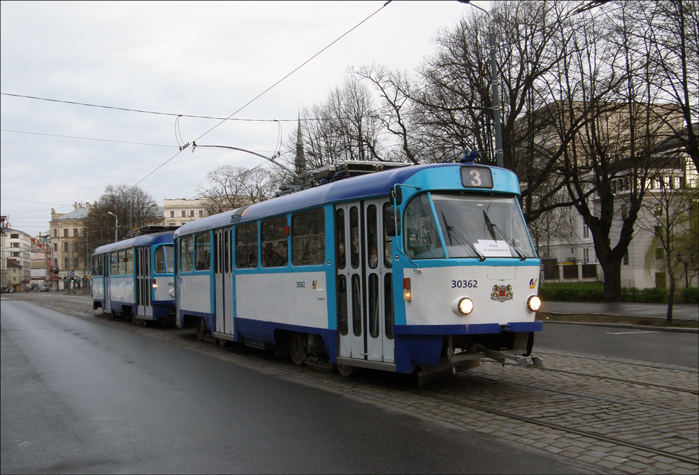 Riga, Tatra T3A N°. 30362
