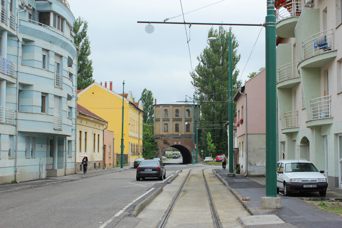 Szeged — Tram and trolleybus lines