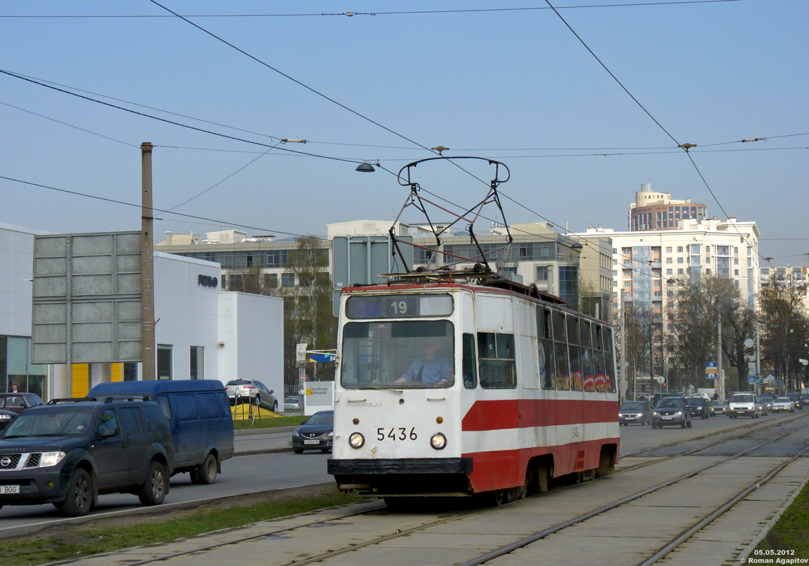 Санкт-Петербург, ЛМ-68М № 5436