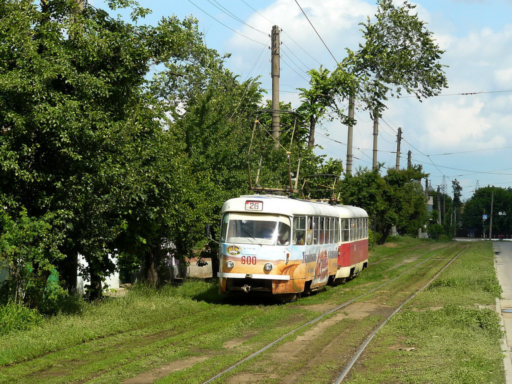 Харьков, Tatra T3SU № 600