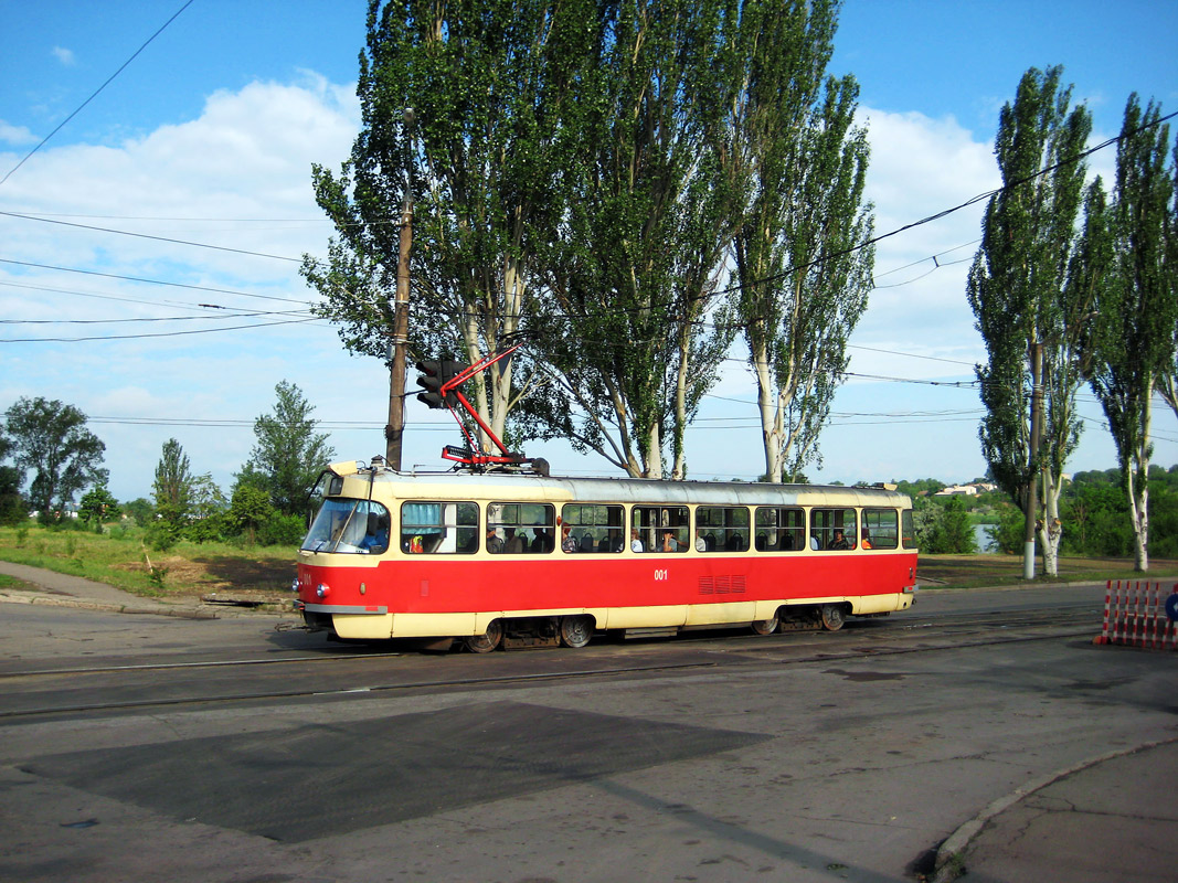 Kryvyi Rih, Tatra T3R.P nr. 001