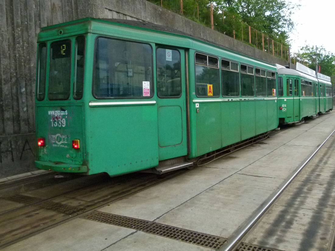 Belgrade, BVB/SLM B3 № 1339; Belgrade — 3-axle trailer cars