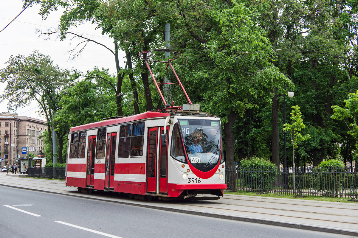 Санкт-Петербург, 71-134А (ЛМ-99АВН) № 3916