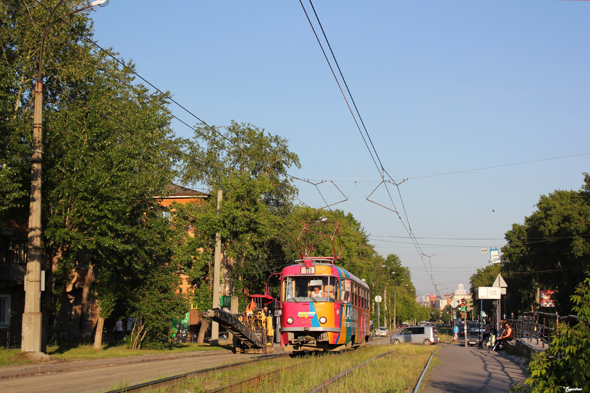 Екатеринбург, Tatra T3SU № 545