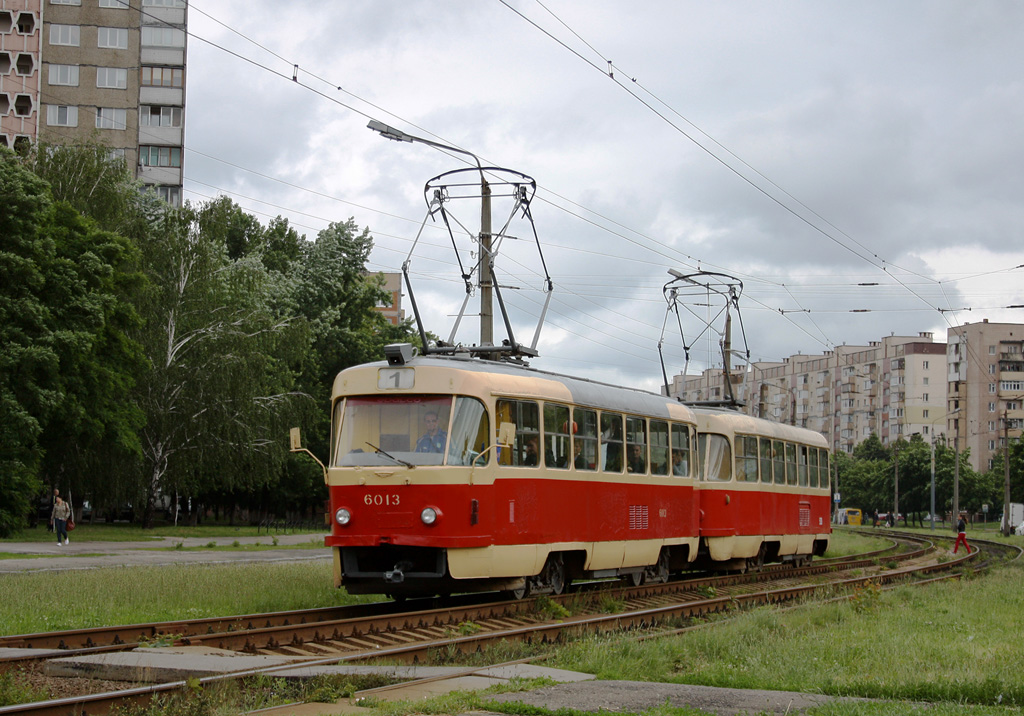 Киев, Tatra T3SU № 6013