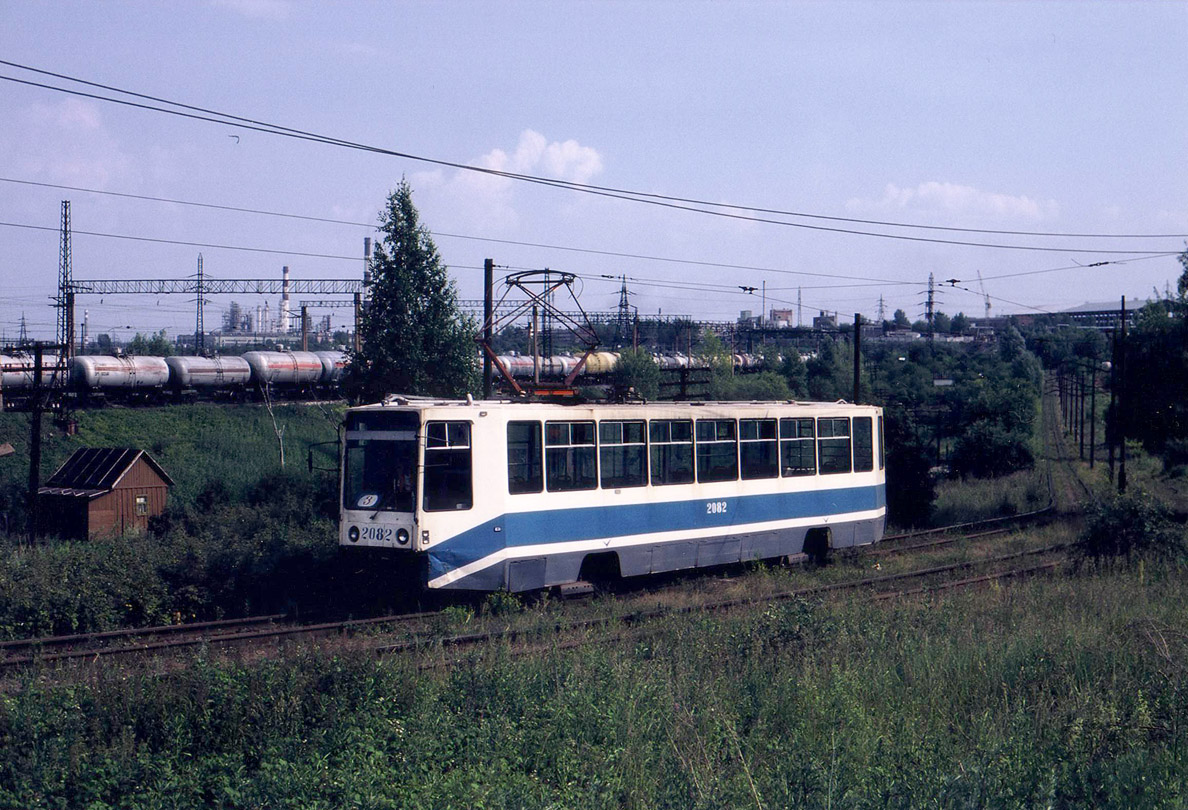Уфа, 71-608К № 2082; Уфа — Закрытые трамвайные линии; Уфа — Исторические фотографии