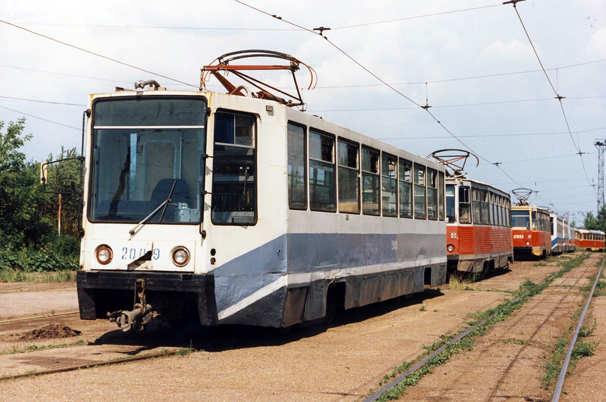 Ufa, 71-608K č. 2009; Ufa — Historic photos; Ufa — Tramway Depot No. 2 at Sevastopolskaya Street (closed)