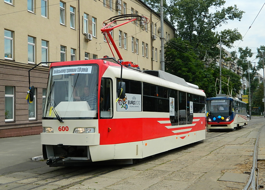 Kyiv, T3UA-3 “Kashtan” № 600; Kyiv — Trip dedicated to the 120th anniversary of the tram traffic in Kyiv