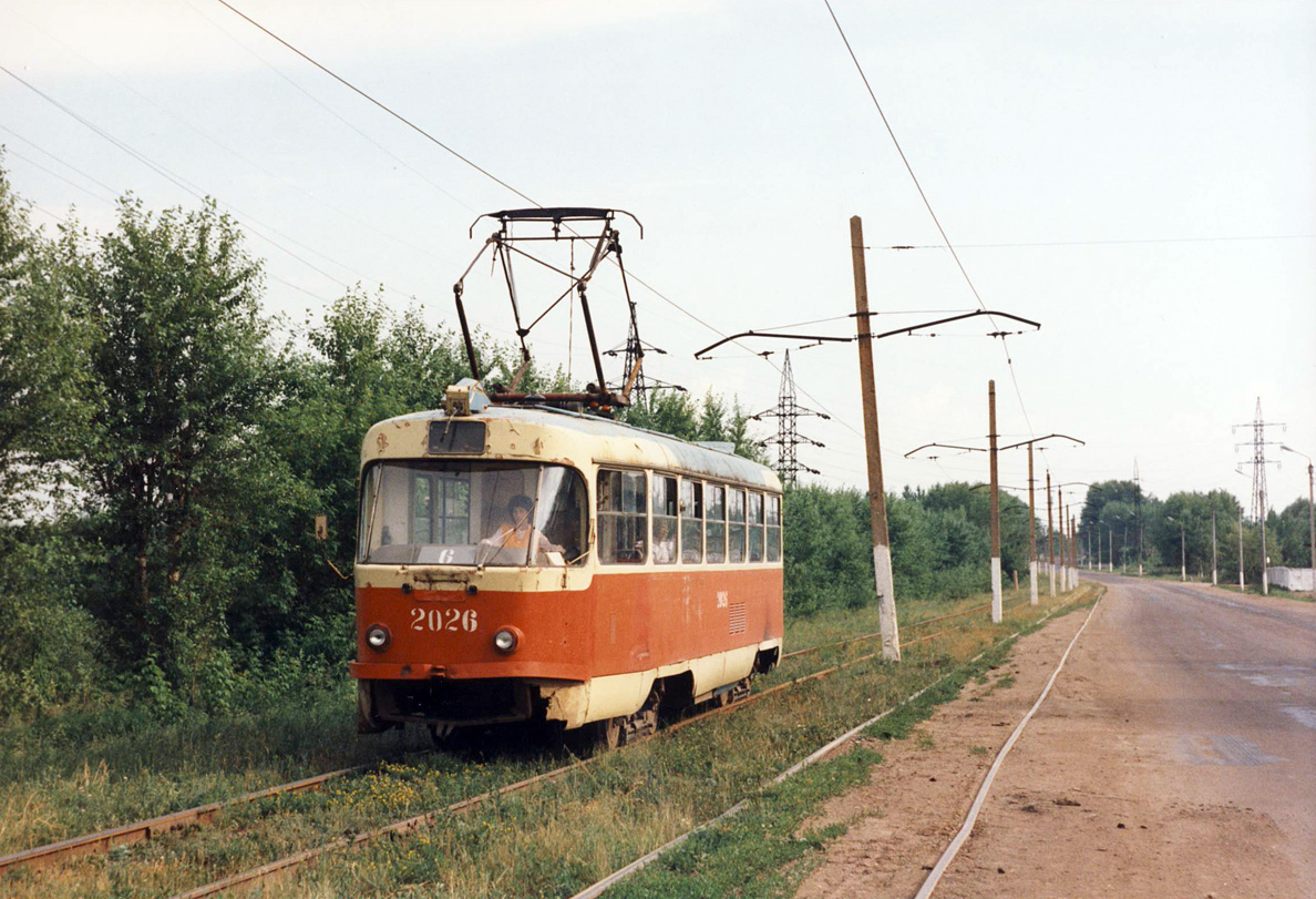 Уфа, Tatra T3SU № 2026; Уфа — Закрытые трамвайные линии; Уфа — Исторические фотографии