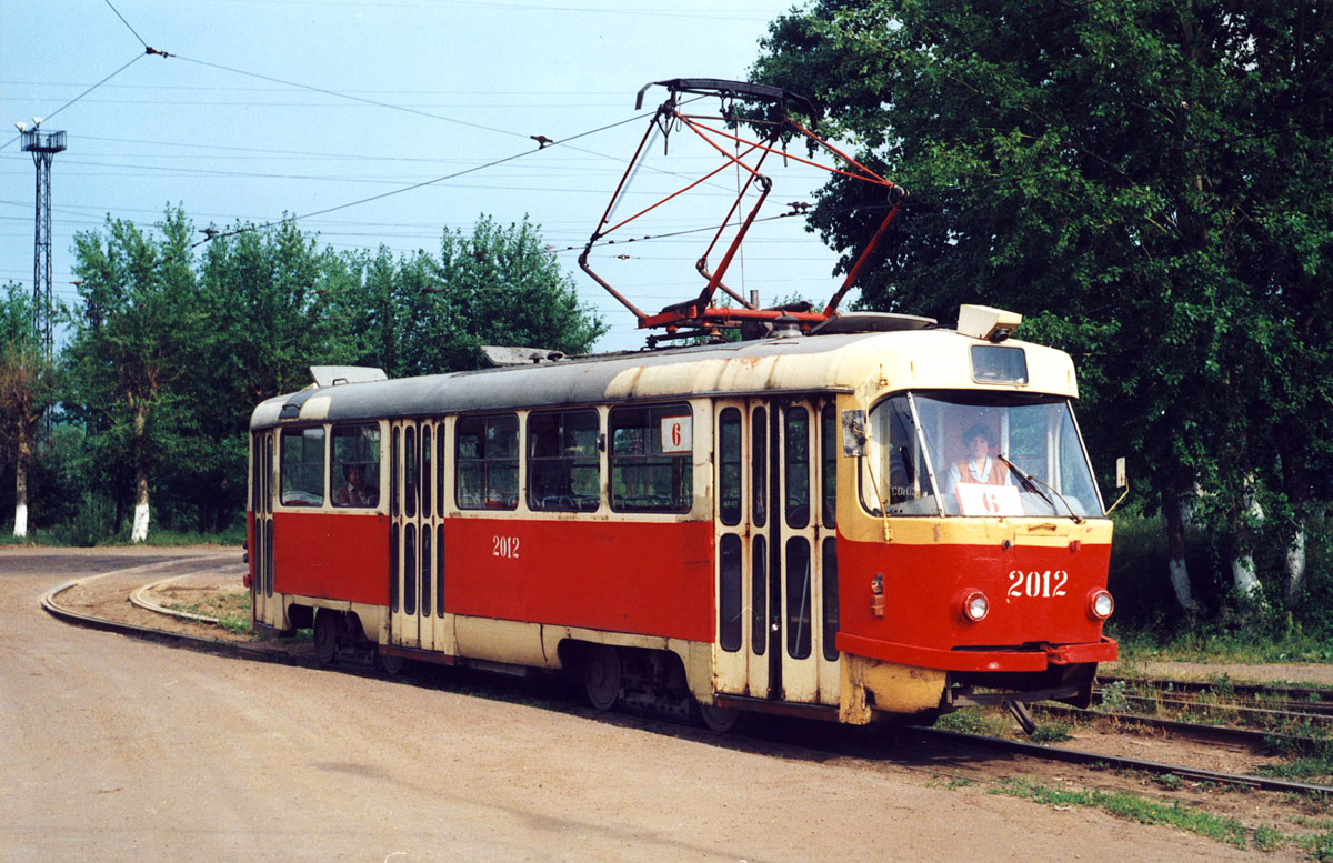 Ufa, Tatra T3SU č. 2012; Ufa — Closed tramway lines; Ufa — Historic photos
