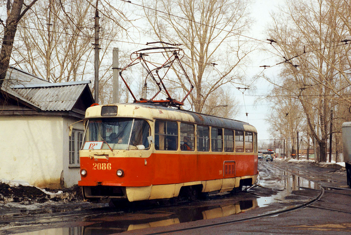 Уфа, Tatra T3SU № 2086; Уфа — Закрытые трамвайные линии; Уфа — Исторические фотографии
