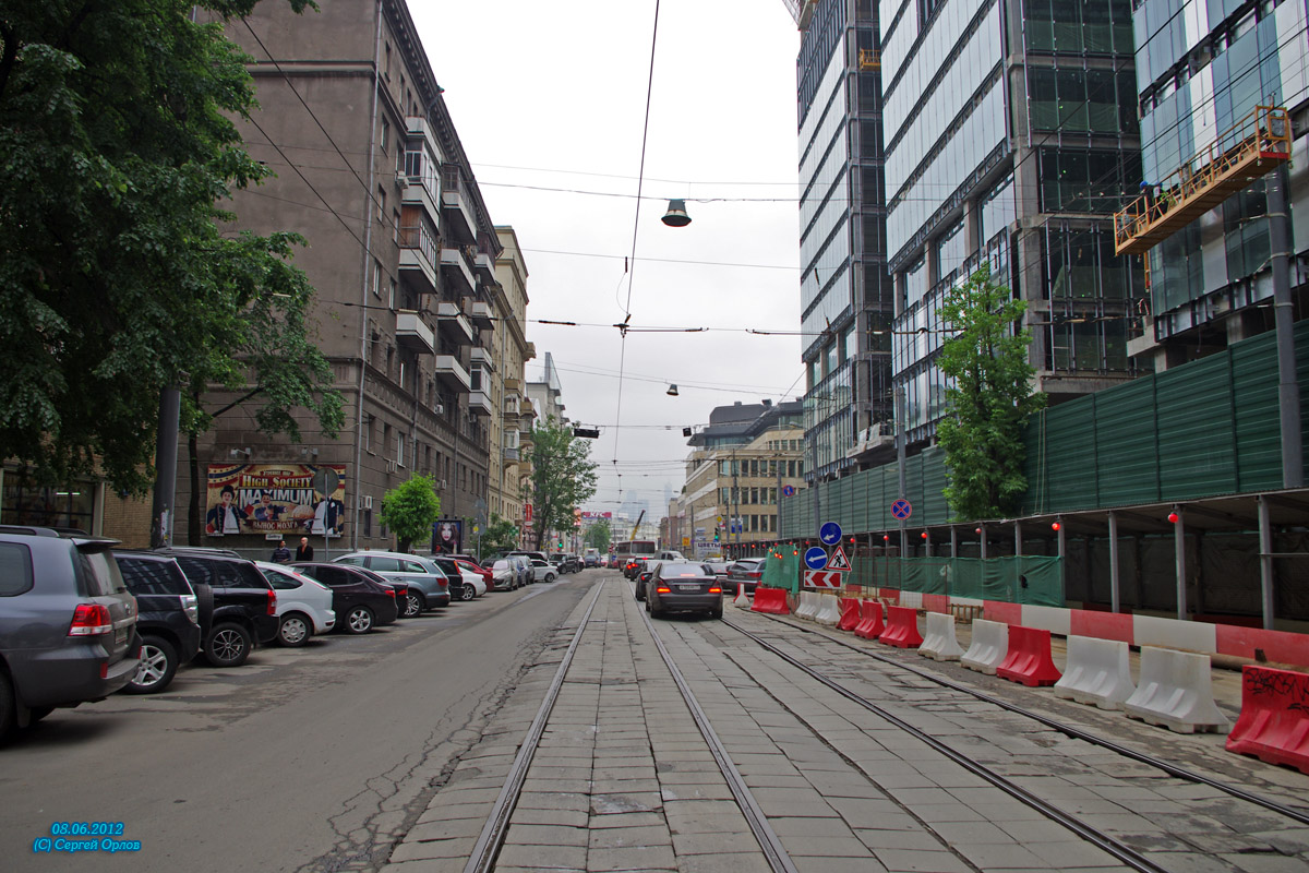 Москва — Трамвайные линии: ЦАО