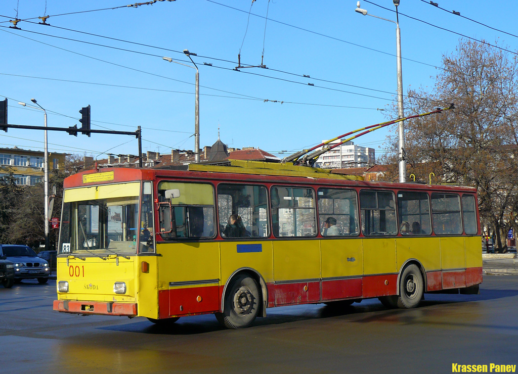 Varna, Škoda 14Tr05 № 001; Varna — Троллейбусы Škoda 14Tr06