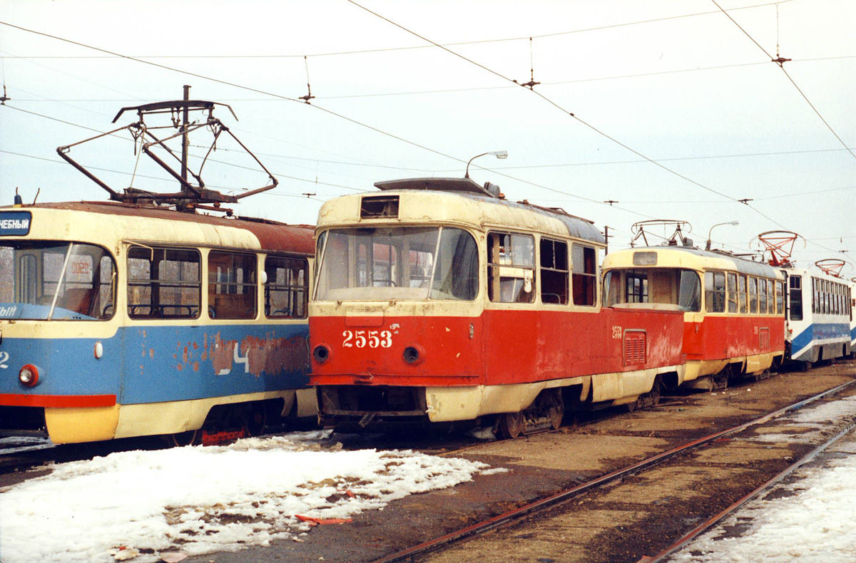 Уфа, Tatra T3SU № 2502; Уфа, Tatra T3SU (двухдверная) № 2553; Уфа — Исторические фотографии; Уфа — Трамвайное депо № 2 на Севастопольской улице (закрыто)