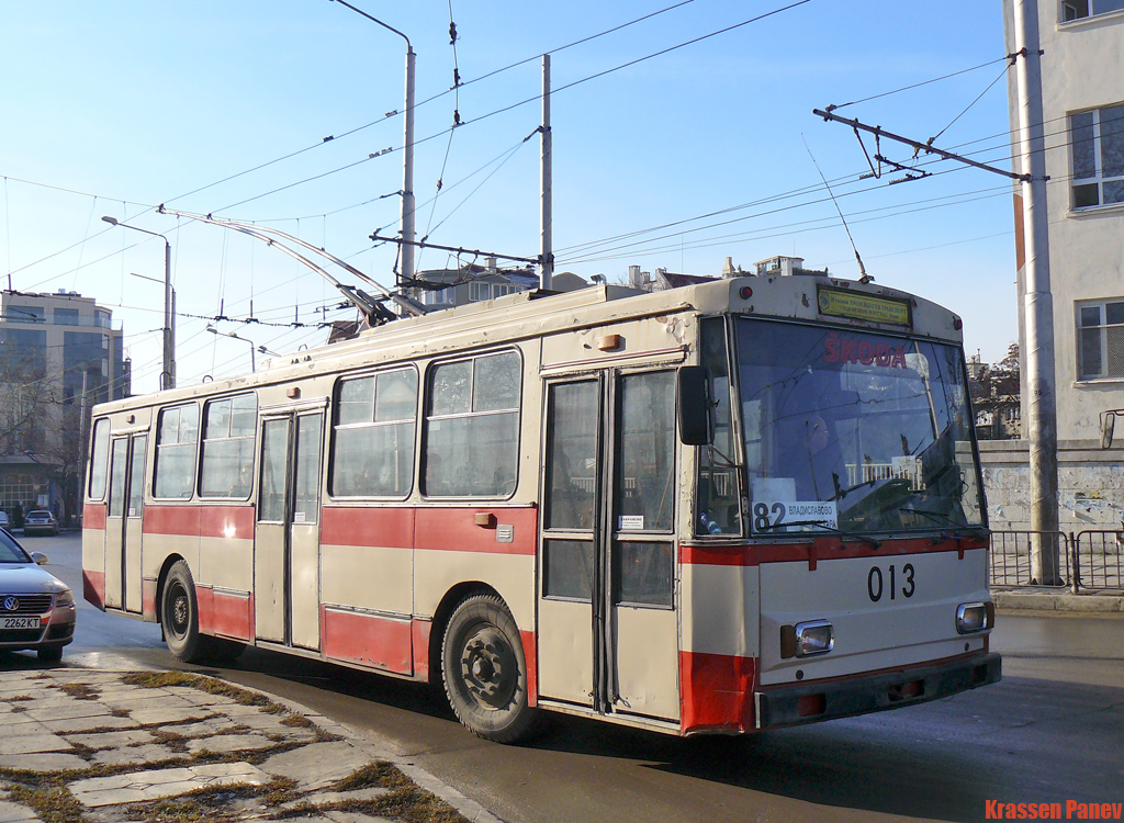 Варна, Škoda 14Tr06 № 013; Варна — Троллейбусы Škoda 14Tr06