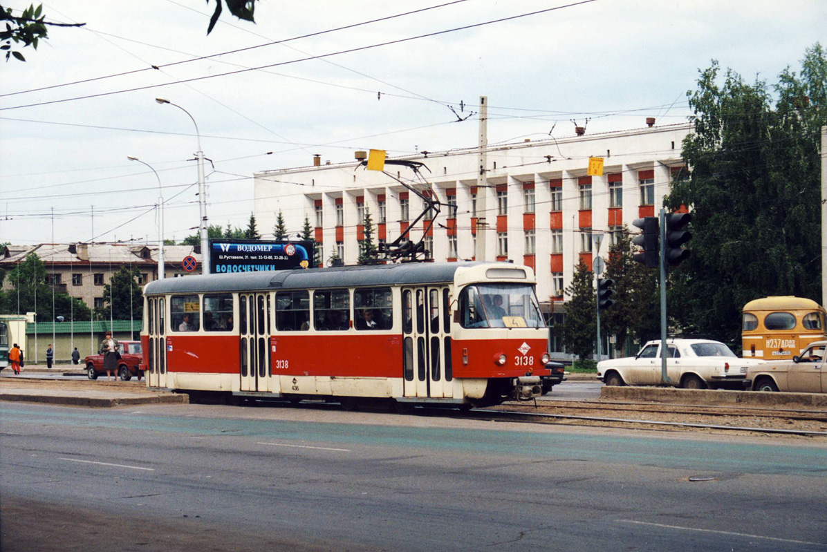 Уфа, Tatra T3D № 3138; Уфа — Закрытые трамвайные линии