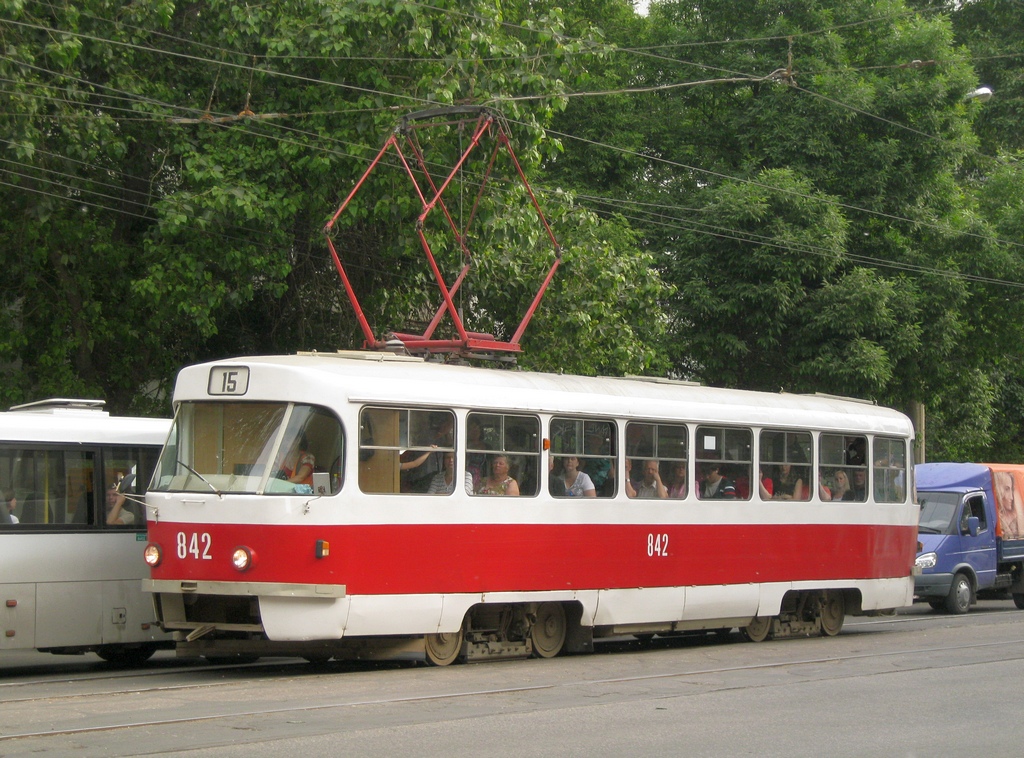 Самара, Tatra T3SU № 842