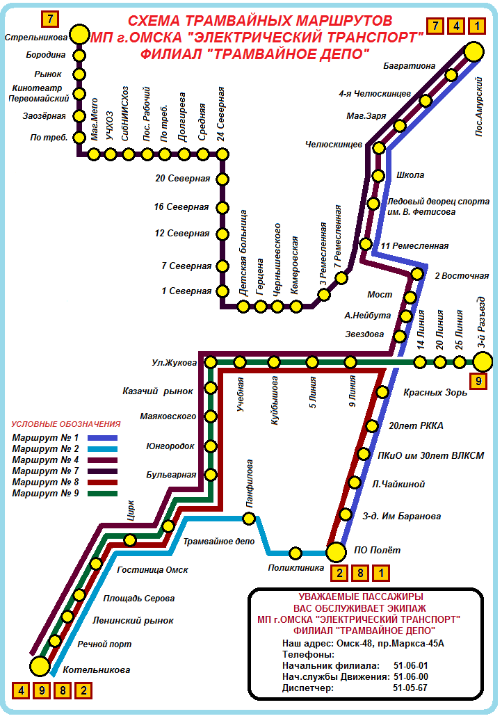 Omsk — Maps