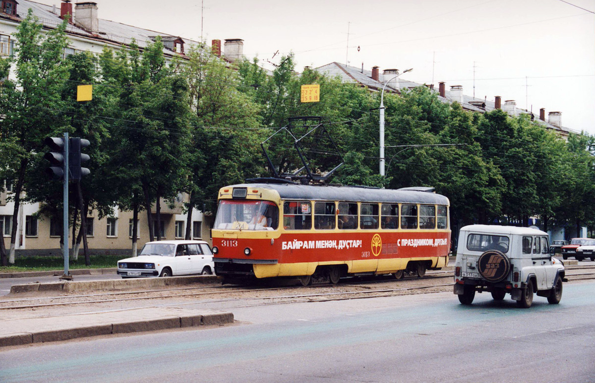 Уфа, Tatra T3SU № 3113; Уфа — Закрытые трамвайные линии