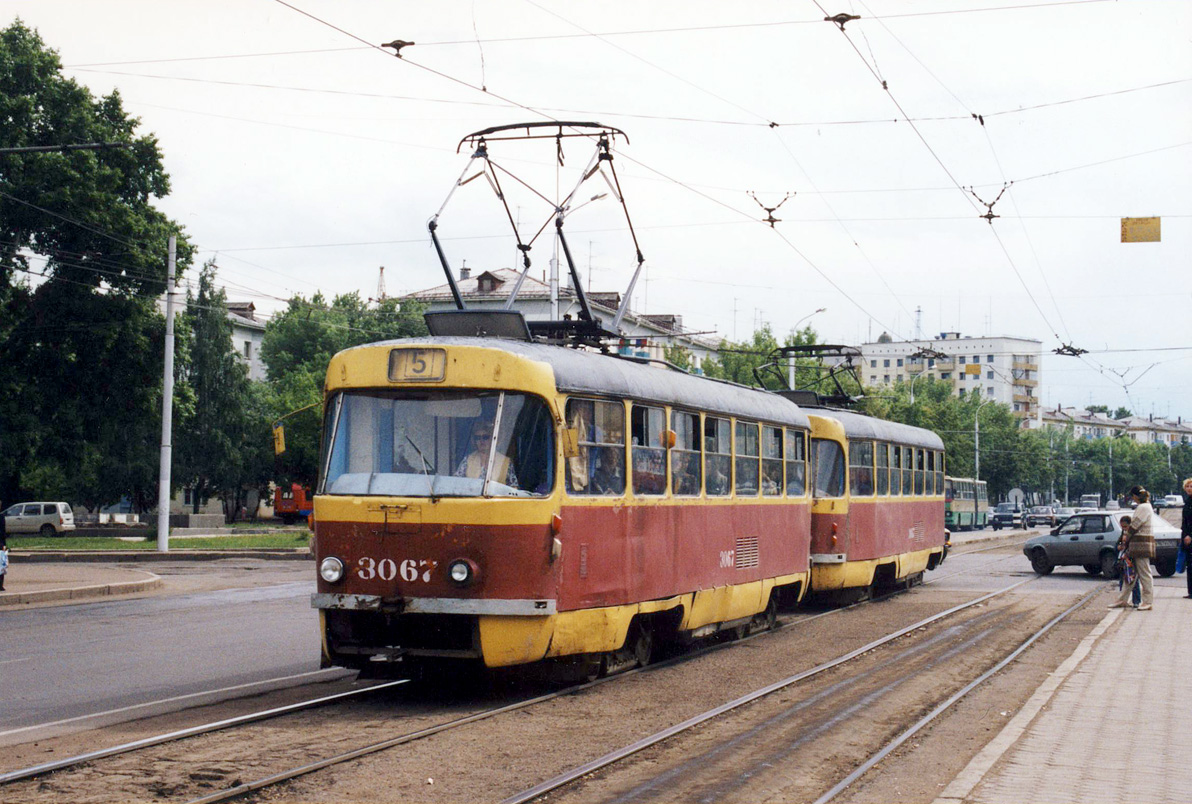 Уфа, Tatra T3SU № 3067; Уфа, Tatra T3SU № 3087; Уфа — Закрытые трамвайные линии