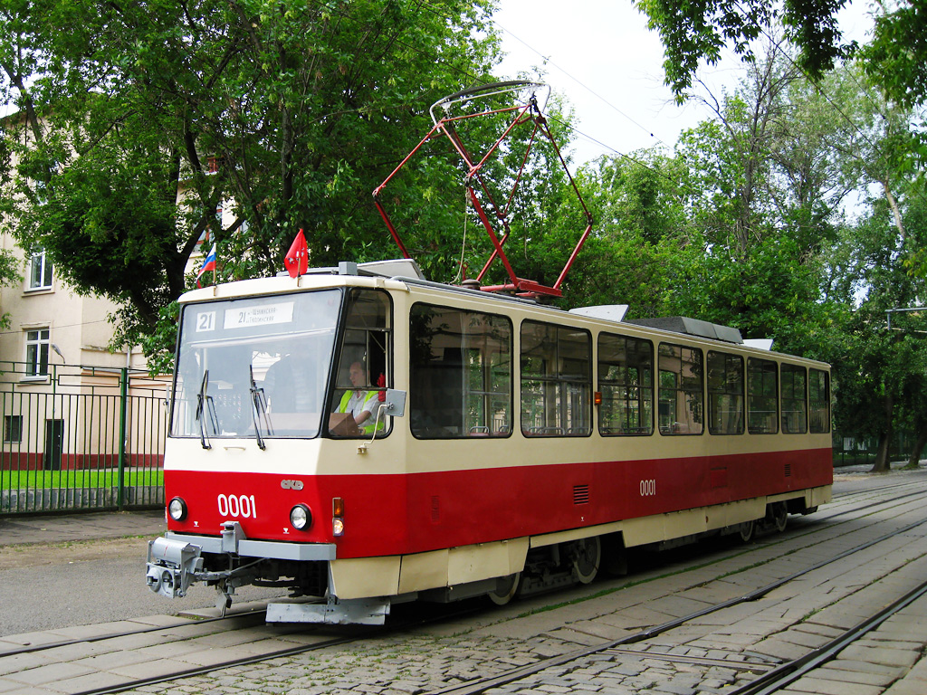 Moscow, Tatra T6B5SU № 0001