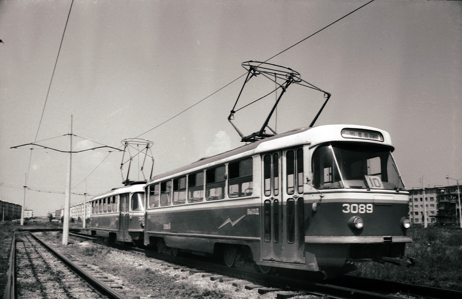 Odesa, Tatra T3SU (2-door) # 3089; Odesa — Old Photos: Tramway; Odesa — Tramway lines; Odesa — Tramway Lines: Blyzhni Mlyny and Cheromushky