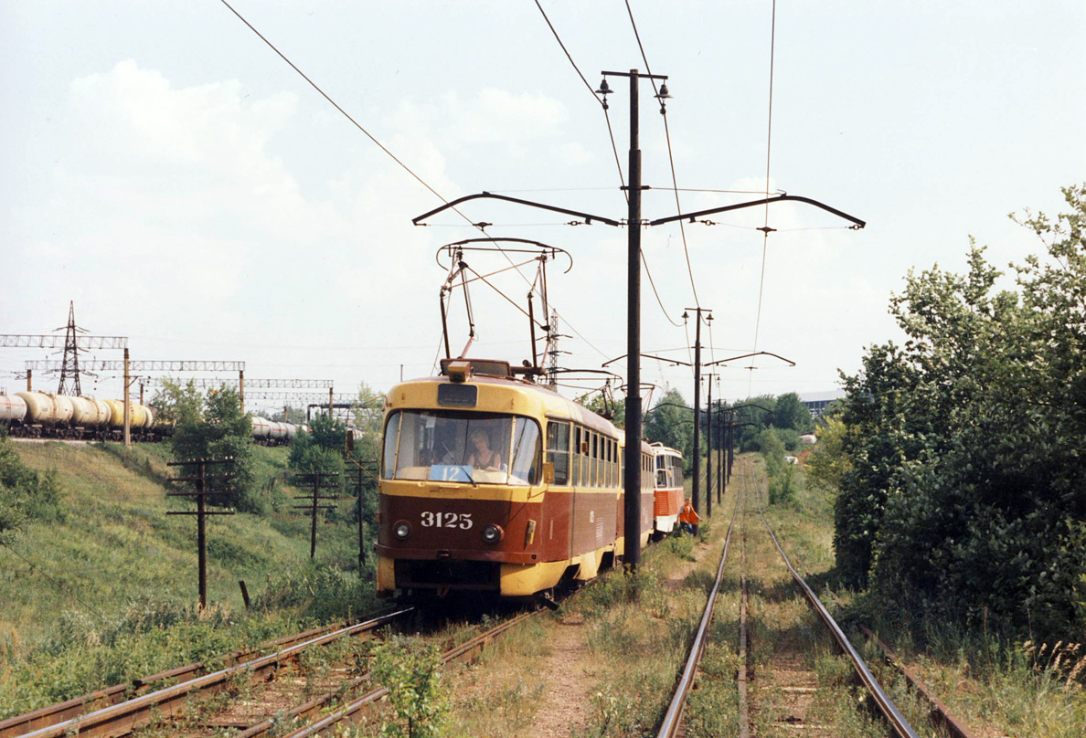 Уфа, Tatra T3SU № 3125; Уфа — Закрытые трамвайные линии; Уфа — Исторические фотографии