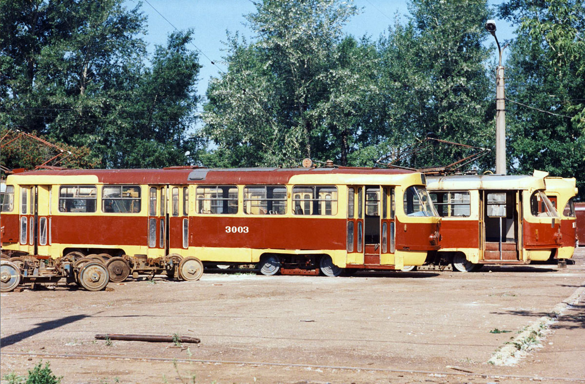 Уфа, Tatra T3SU № 3003; Уфа — Исторические фотографии; Уфа — Трамвайное депо № 2 (ранее № 3)