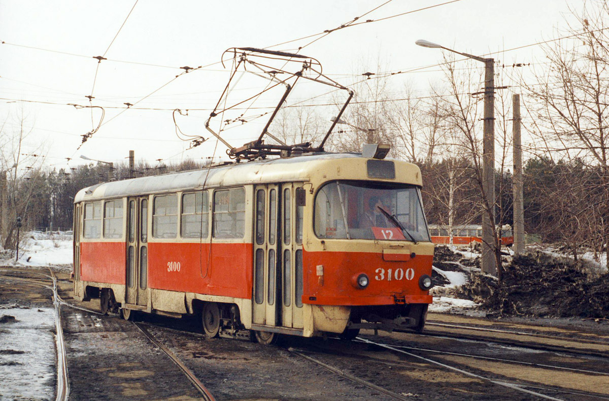 Ufa, Tatra T3SU č. 3100; Ufa — Closed tramway lines; Ufa — Historic photos