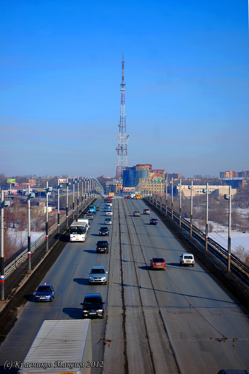 Omsk — Tram line —  Left Bank / 10 route