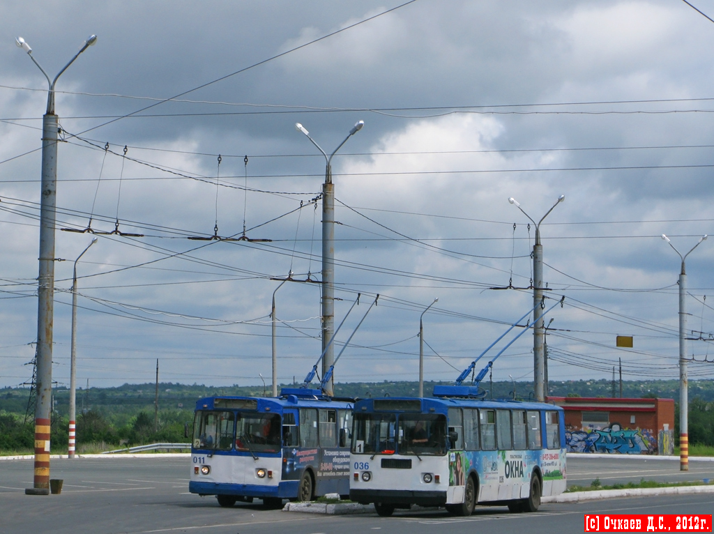 Новокуйбышевск, ЗиУ-682Г (СЗТМ) № 036; Новокуйбышевск — Конечные станции и кольца