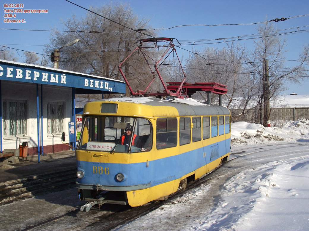 Ulyanovsk, Tatra T3SU (2-door) č. ВВ-6