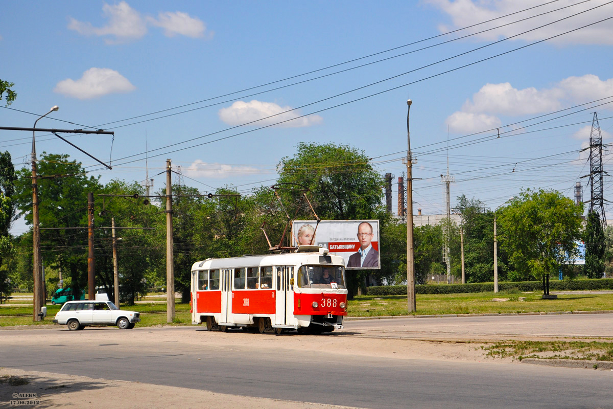 Запорожье, Tatra T3SU № 388