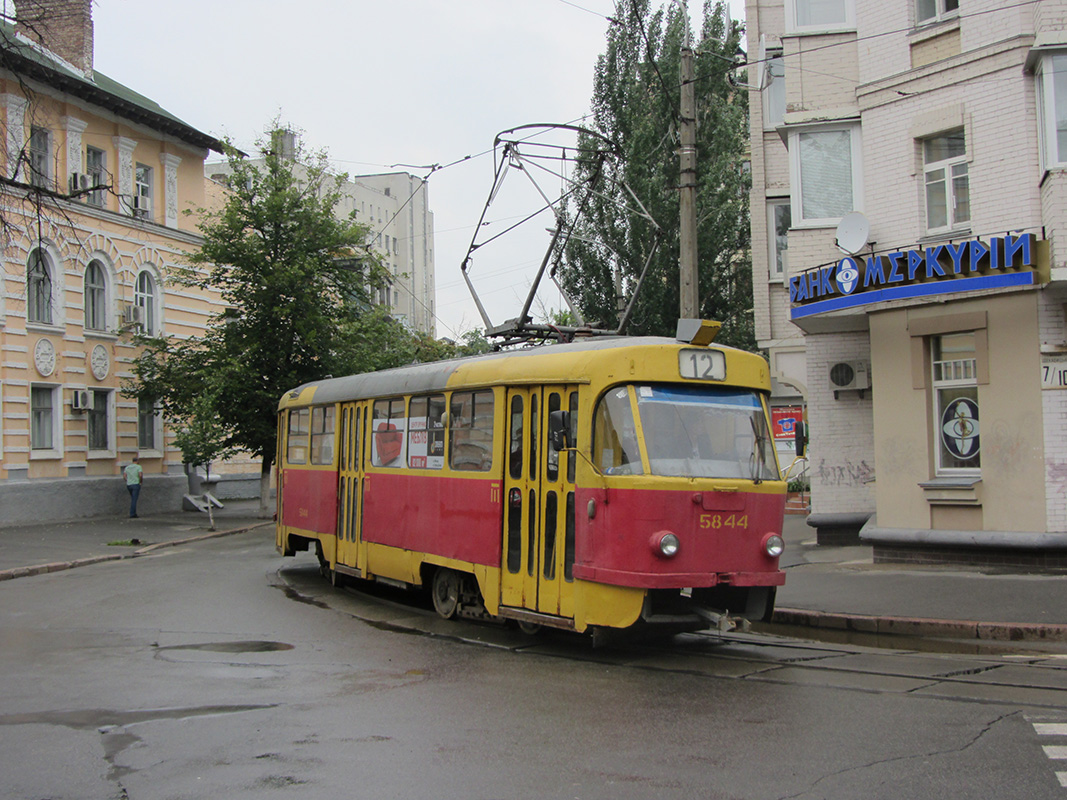 Киев, Tatra T3SU № 5844