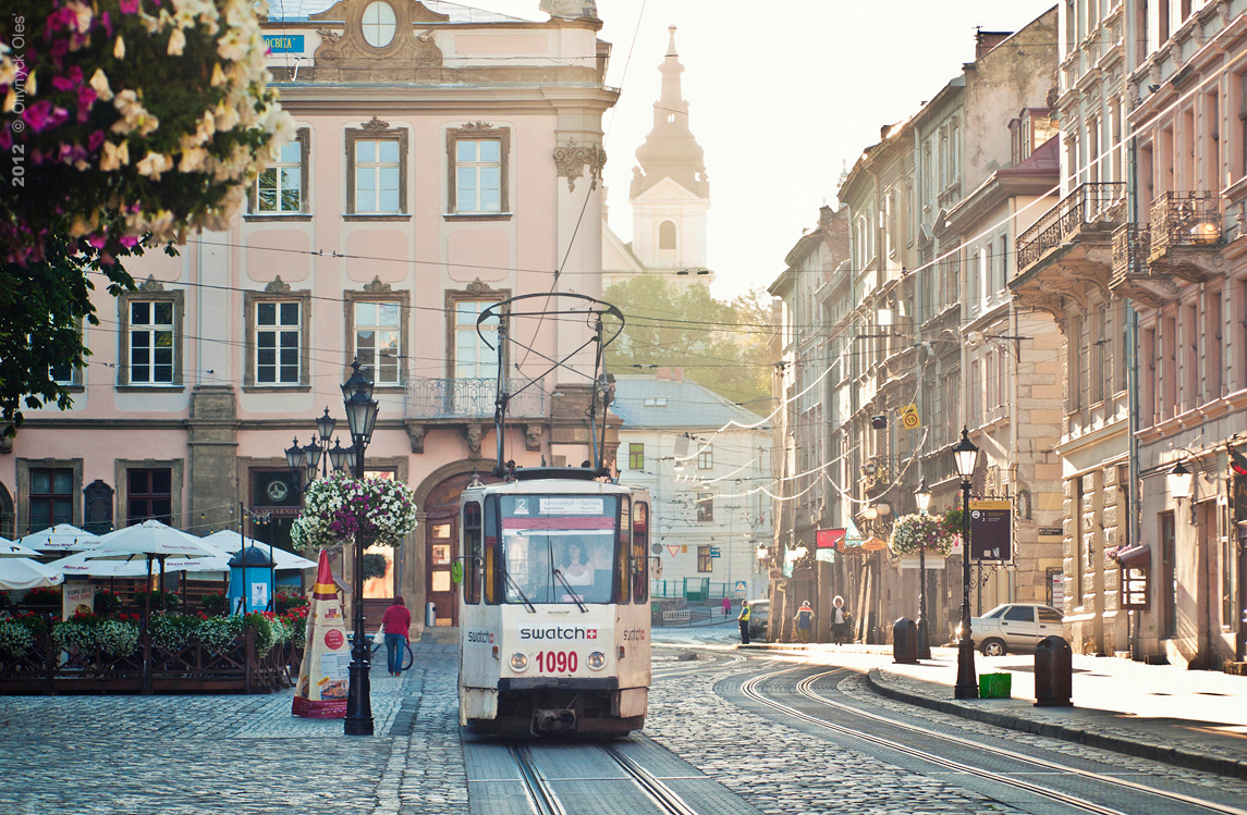 Lviv, Tatra KT4SU # 1090