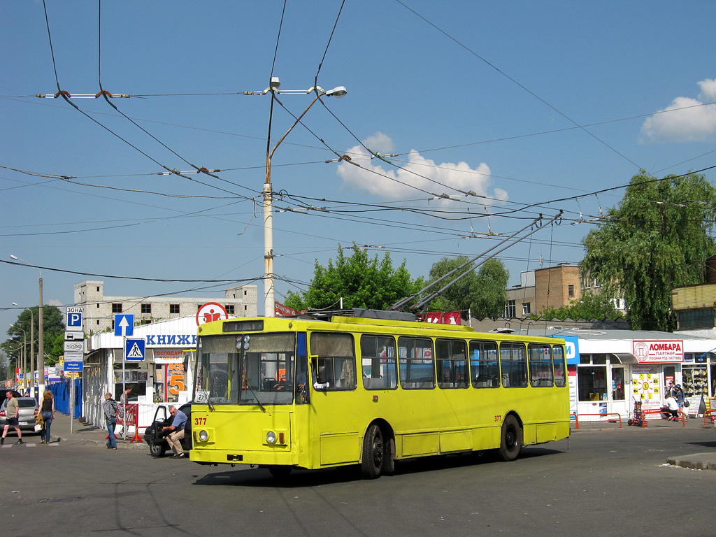 Kiev, Škoda 14Tr02/6 N°. 377