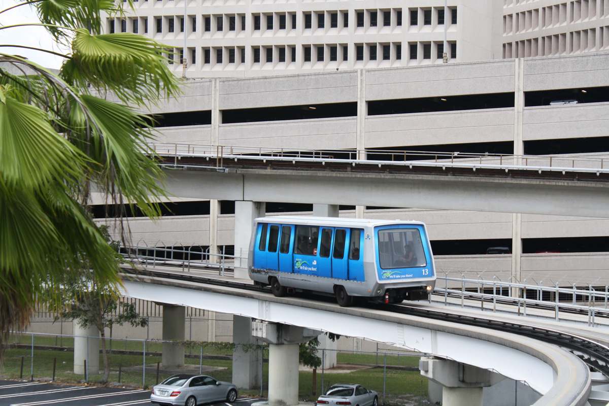 Майами, FL, Adtranz C-100 № 13; Майами, FL — Metromover