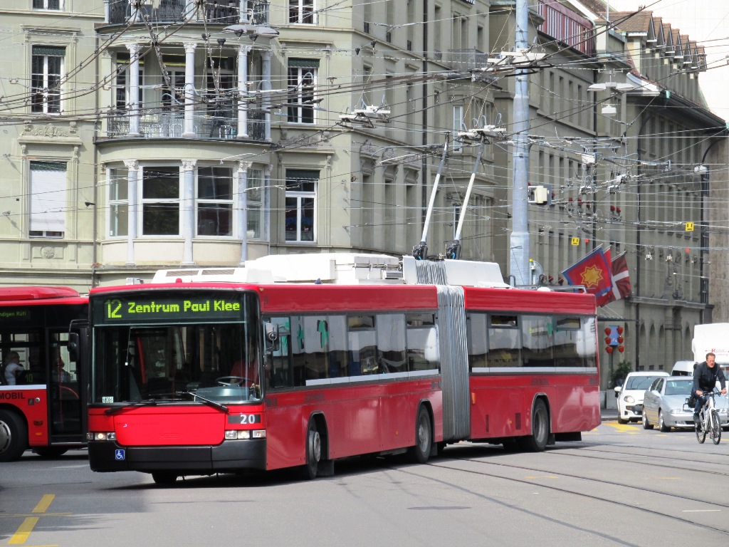 Bern, Hess SwissTrolley 2 (BGT-N1) № 20